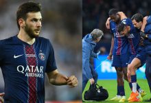 صورة كفاراتسخيليا يتحسّر على إصابة أشرف حكيمي وغيابه عن مباريات الفريق