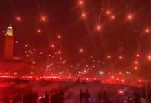 صورة البحر أصبح أحمرا.. الإعلام الأجنبي والعالمي ينبهر باحتفالات “وينرز” في كورنيش الدار البيضاء- صور