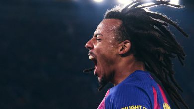 صورة كوندي يقود برشلونة للفوز على فرانكفورت في دوري أبطال أوروبا