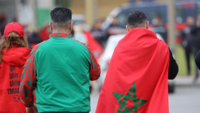 صورة إقبال جماهيري مغربي على ملعب مولاي عبد الله لدعم الأسود أمام الكاميرون