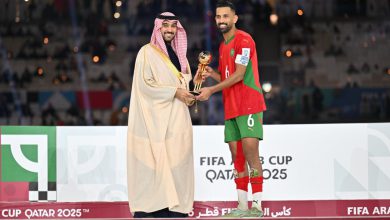 صورة الحسم في مكان وموعد كأس العرب القادمة