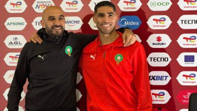 صورة الركراكي يحسم في مشاركة أشرف حكيمي أمام تنزانيا