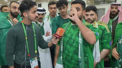 صورة خالقا الجدل.. مشجع سعودي عن مواجهة فلسطين: “مجرد فنجان قهوة”