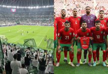 صورة الجماهير السعودية تتوعد المغرب بالفوز في كأس العرب بقطر