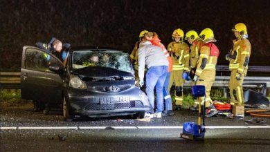 صورة نجم رجاوي سابق ينجو من حادثة سير خطيرة
