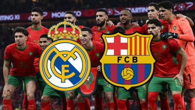 صورة منافسة بين ريال مدريد وبرشلونة على خدمات نجم المنتخب المغربي بعد تألقه في “الكان”