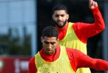 صورة رغم الإيقاف.. إسماعيل الصيباري وأشرف حكيمي يلتحقان بتدريبات المنتخب المغربي