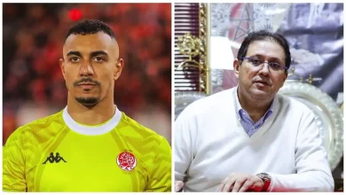 صورة هشام أيت منة يواجه بنعبيد وهذا موقف حارس الوداد
