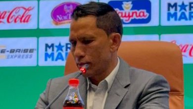 صورة فادلو يبدي استياءه من إشكال رغم الفوز الكبير على الفتح الرباطي