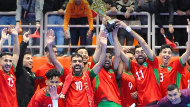 صورة لقب جديد للمنتخب المغربي لكرة القدم داخل القاعة