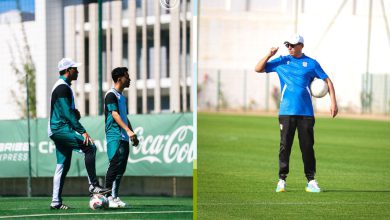 صورة هلال الطاير يجهز لودية الرجاء