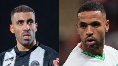 صورة صراع مغربي.. هل يتسبب النصيري في رحيل حمد الله عن الشباب؟