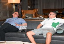 صورة فوزي لقجع يزور مقر بعثة المنتخب الوطني في أمريكا -صور