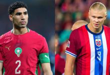 صورة التشكيلة الأساسية للمنتخب المغربي أمام النرويج