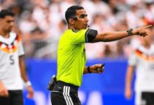 صورة معلق مباراة ألمانيا وباراغواي يشيد بأداء الحكم المغربي جلال جيد