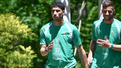 صورة بتحديد التفاصيل.. المنتخب المغربي يجري حصته التدريبية الأولى في أمريكا- صور