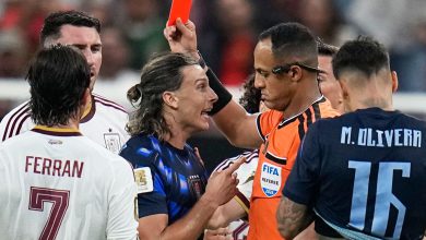 صورة تعيين إسماعيل الفتح حكما لمباراة إنجلترا والأرجنتين
