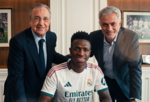 صورة عقد طويل الأمد يقضي ببقاء فينيسيوس رفقة ريال مدريد