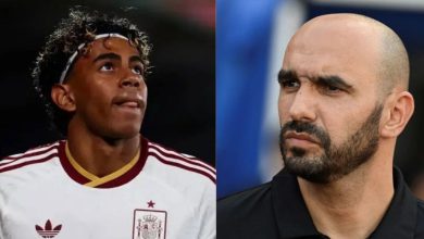 صورة الركراكي يكشف ما دار بينه وبين لامين يامال ومحاولة إقناعه باللعب للمنتخب المغربي