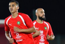 صورة المنتخب المغربي يجري حصته التدريبية الأولى قبل ملاقاة الغابون