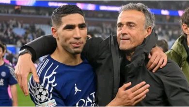صورة إنريكي يشرح سبب التألق اللافت لحكيمي أمام لوهافر
