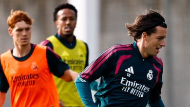 صورة ليس دياز.. دولي مغربي يظهر لأول مرة في تداريب ريال مدريد
