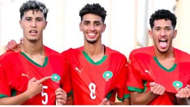 صورة الموعد والقناة الناقلة لمباراة المغرب ومصر