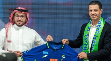 صورة أول ردّة فعل لجمال السلامي بعد توقيعه مع الفتح السعودي